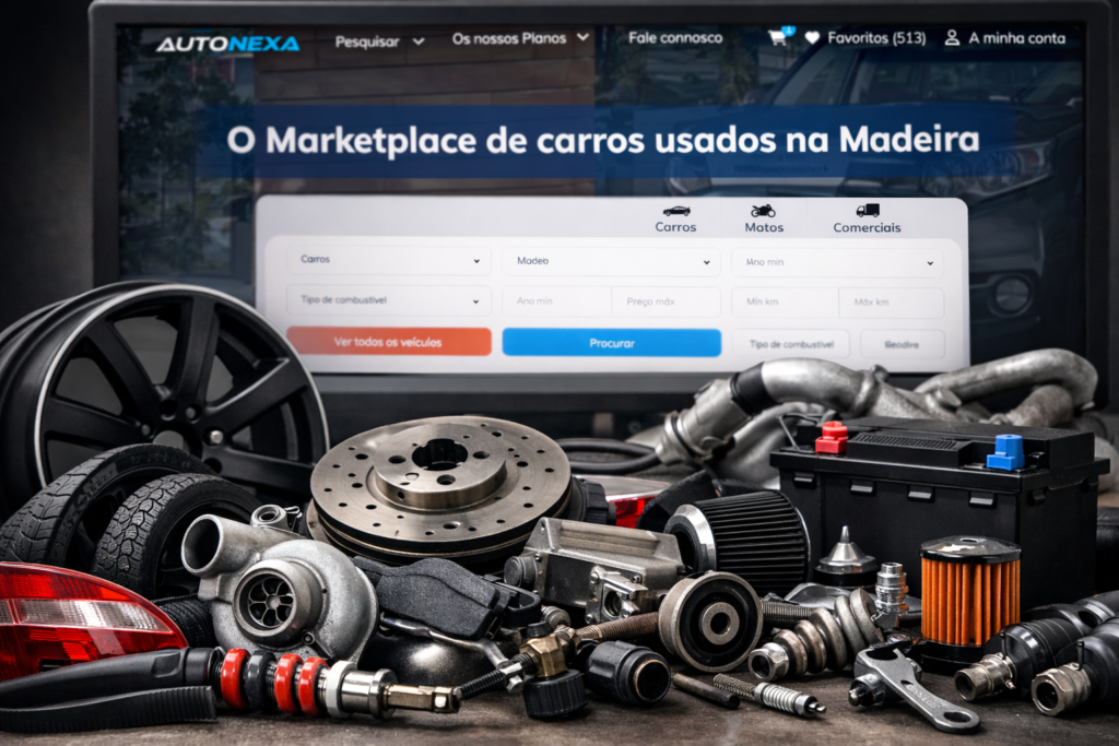 Anunciar peças e acessórios auto na Madeira no Autonexa